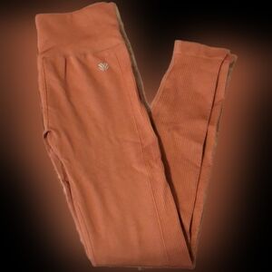 Forever 21 High Rise Seamless Leggings Auburn Sz 2x/3x NWT